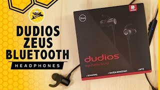 Dudios Zeus Bluetooth Headphones: IPX6 Sweat Proof, APTX, Noise Cancelling
