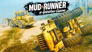 FLIPPING the GOLDEN TRUCK! - Spintires: MudRunner Gameplay
