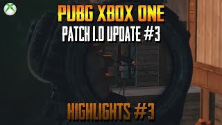 PUBG Xbox One Gameplay - Patch 1.0 Update #3 Highlights #3 - PlayerUnknown's Battlegrounds