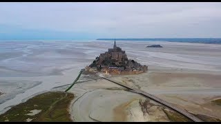 【4Kドローン空撮】フランスのモンサンミッシェルで空撮 DJI Mavic2 Pro