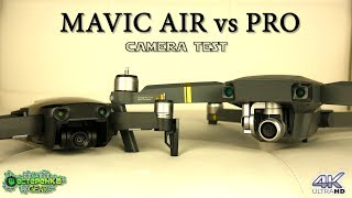 Сравнение камер Mavic AIR vs Mavic PRO camera test (4k)