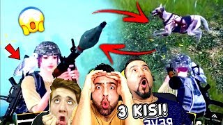 YENİ ZOMBİ KÖPEKLER ! YENİ ROKET ATAR ! PUBG MOBİLE 3 KİŞİ !
