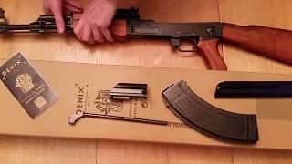 Автомат Калашникова АК-47 ММГ, Automat Kalashnikova AK47, Denix replica 1086