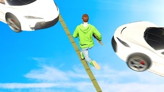 БЕГИ ЗА СВОЮ ЖИЗНЬ ОТ ТАЧЕК! (GTA 5 Смешные Моменты)