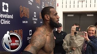 LeBron James on Warriors rumors: It's nonsense | ESPN