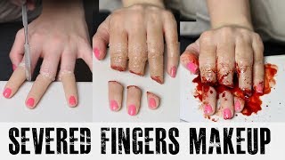 Severed Fingers Makeup Tutorial | Freakmo