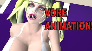Girl Vore: Nice Eats Mark(Animation)