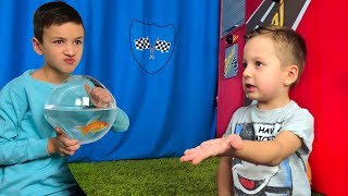Давид не может найти свою Любимую Рыбку! Артур Обиделся! Для детей Kids Children