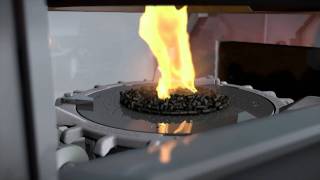 Así funciona la caldera de pellets KWB Easyfire - tecnología CleanEfficiency