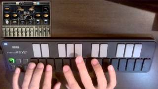 Korg Nanokey 2 - Addictive Drums