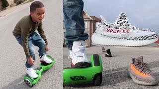 FamousTubeKIDS Hoverboard Challenge