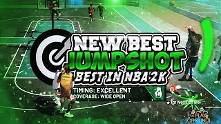 The NEW BEST JUMPSHOT on NBA2K19...