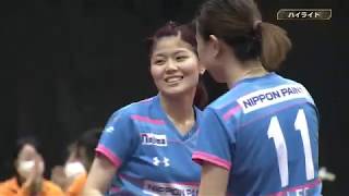 【卓球】ノジマTリーグ2019-2020　2月14日　日本生命レッドエルフ vs. 日本ペイントマレッツ