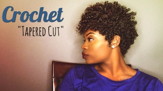 D.I.Y Easy Crochet "Tapered Cut" | feat. Curlkalon Hair