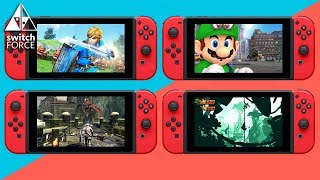 COMPLETE RANKING New Switch Games + Announcements!! EARLY 2018