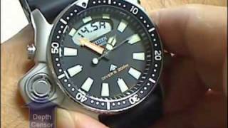 Citizen Promaster Divers Computer Watch JP2000