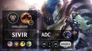 Sivir ADC vs Kai'Sa - NA Challenger Patch 9.8