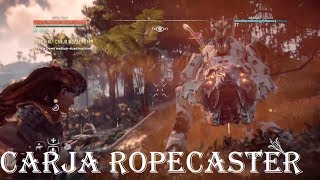 Horizon: Zero Dawn: Tutorial - Carja Ropecaster || Tie Down Medium Sized Machines