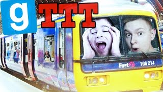 PRZYGODA W POCIĄGU! | Garry's mod (With: EKIPA) #599 - TTT [#97] #Bladii #PL #Po polsku