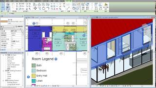Revit 2016 教學課程 002 Revit與AutoCAD工作流程的不同