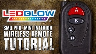 LEDGlow | SMD Interior Wireless Remote Tutorial