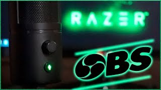 Настройка микрофона razer seiren x в OBS studio своими руками