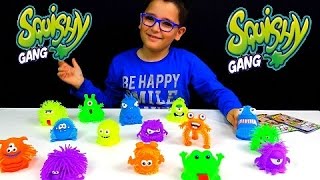 SQUISHY GANG - MOSTRICIATTOLI DIVERTENTI - Leo Toys