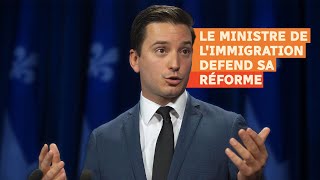 Bruno Savard questionne le ministre Jolin-Barrette sur l'immigration