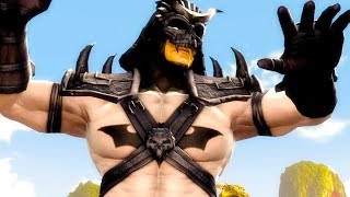 Mortal Kombat Komplete Edition - Batman Shao Kahn Costume Skin PC Mod Arcade Ladder Playthrough