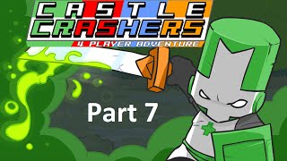Castle Crashers [Part 7] - Medusa's Lair, Snow World, Ice Castle (Green Knight)