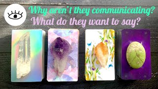 Pick a Card NO CONTACT Why aren't they Communicating Love Soul Mate Twin Flame Psychic Tarot Reading