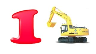 Цифры и счёт. Учимся считать от 1 до 10. Техника для детей. Машинки