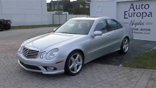 By 2009, Mercedes-Benz sorted out the W211 E-Class like this E350 AMG Sport