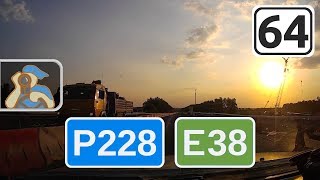 Трасса Р228 на Волгоград; маршрут E38 на Воронеж. [ СКАД - Казачка ]