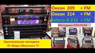 Перестраиваем Океан 209  ( 214 .215 .216 )  на  FM . Методика настройки от Жоры Минского !
