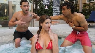 What Guys are REALLY Thinking When They See a Hot Girl (ft. Amanda Cerny)