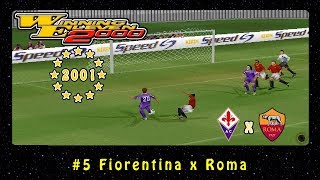 Winning Eleven 2000: European 2001 (PS1) #5 Fiorentina x Roma
