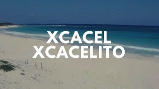 Пляжи Мексики. XCACEL XCACELITO (Шкасель Шкаселито) - веиколепный пляж к югу от Канкуна. Тулум