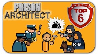 Лецплей: Лучшие ТОП 6 побегов в игре Prison Architect