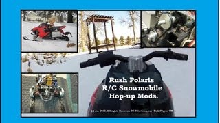 Polaris R/C Snowmobile HOP-UP Mods, as promised.