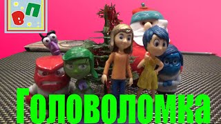 Puzzle in the new year Головоломка в Новый год Эмоции и подарок Мультфильм-игра для детей