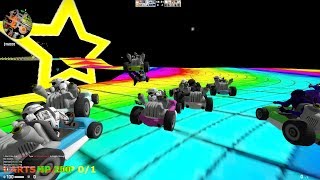 CSGO: Zombie Escape Mod - ze_Crazykart_v1 (Rainbow Road) on GFL [CSGO MARIO KART]