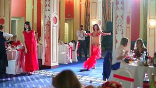 Восточные танцы на свадьбе в ресторане Ипподром, Москва || Linda Show