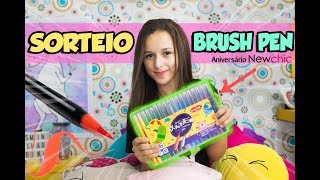 RECEBIDOS NEW CHIC + SORTEIO BRUSH PEN