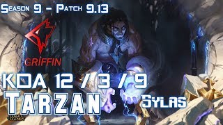 GRF Tarzan SYLAS vs ELISE Jungle - Patch 9.13 KR Ranked