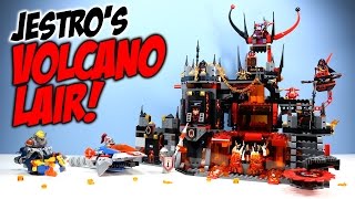 LEGO Nexo Knights Jestro's Volcano Lair Set 70323 Review Adventure