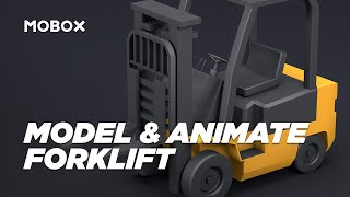 Model & Animate a Forklift - Cinema 4D Tutorial