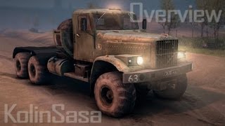 Spin Tires КрАЗ тягач