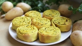 Картофельные рулеты
