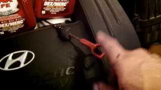 2004 Hyundai santa fe 2.7 Delta V6 automatic transmission fluid replacement